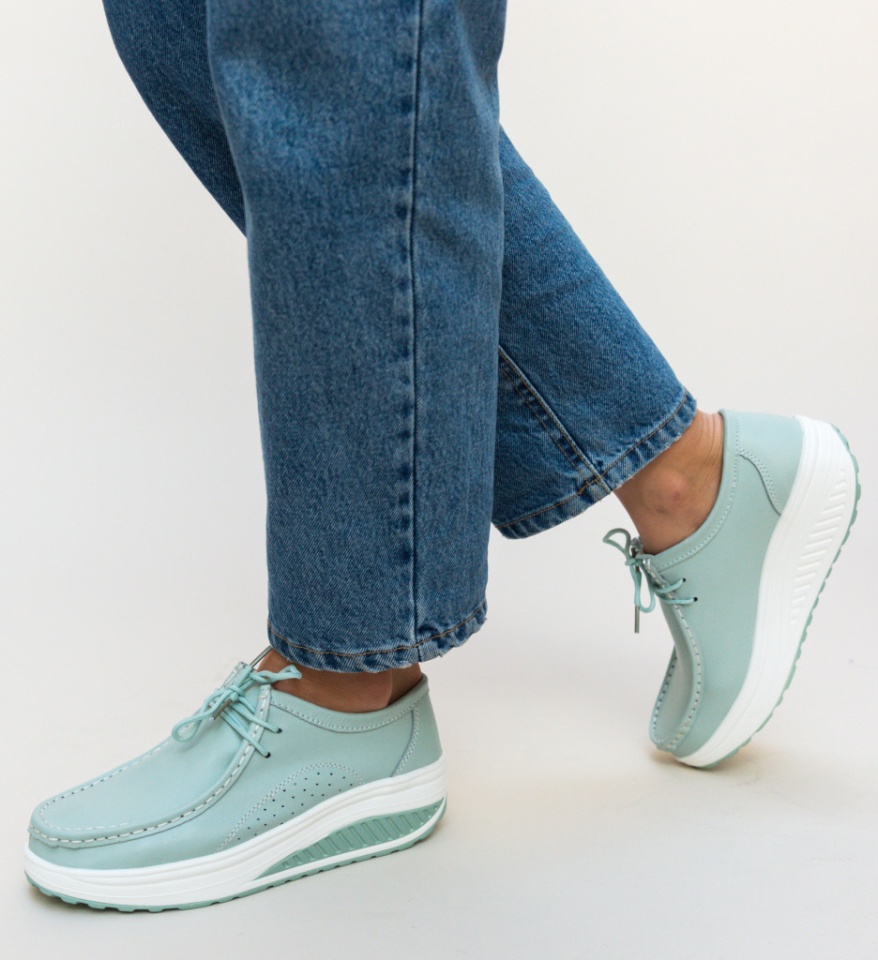 Pantofi Casual Roly Turcoaz - Img 10