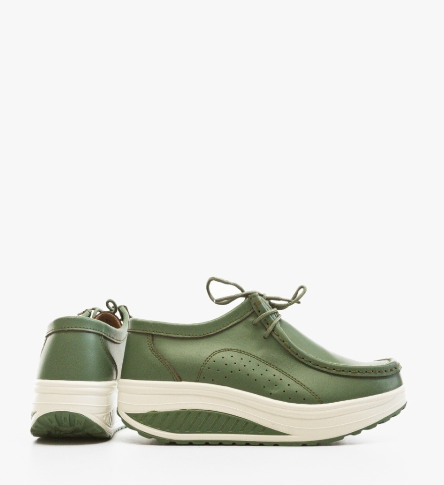 Pantofi Casual Roly Verzi - Img 3