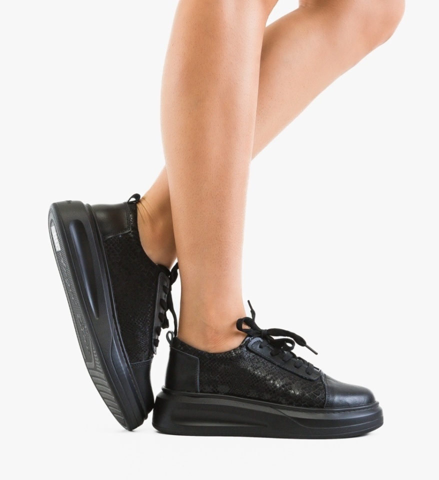 Pantofi Casual Rybu Negri - Img 3