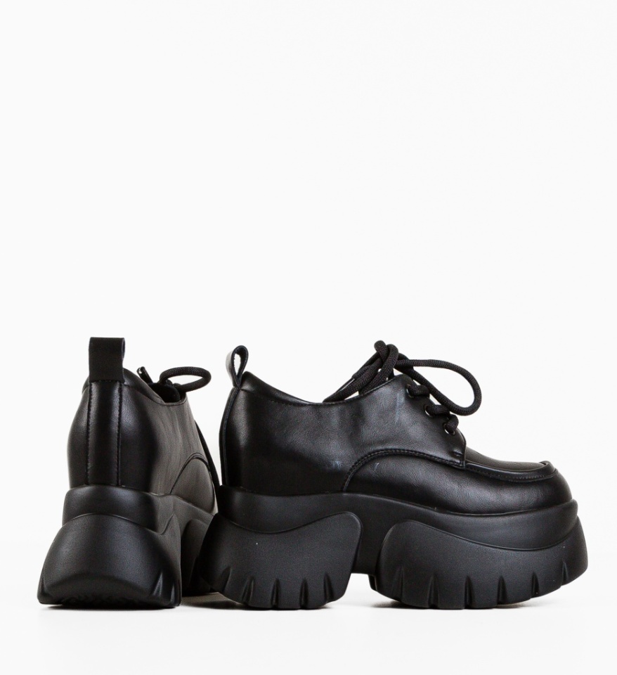 Pantofi casual Sajna Negri - Img 2