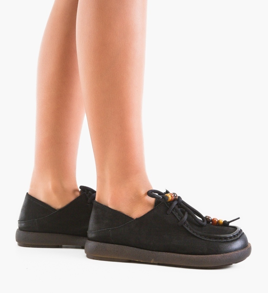 Pantofi Casual Salvor Negri - Img 4