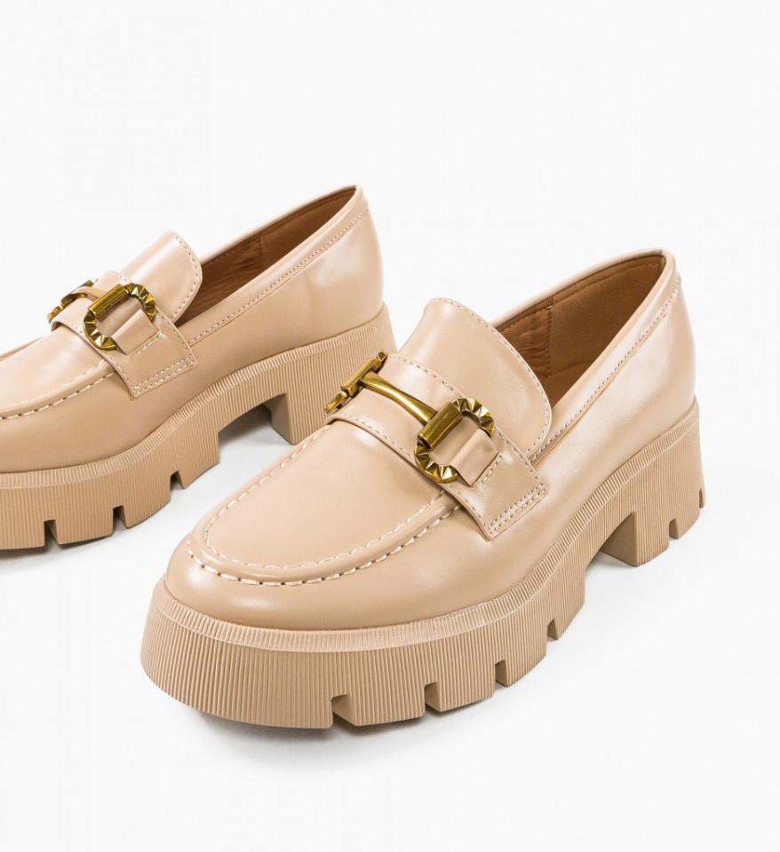 Pantofi Casual Spencer Bej - Img 3