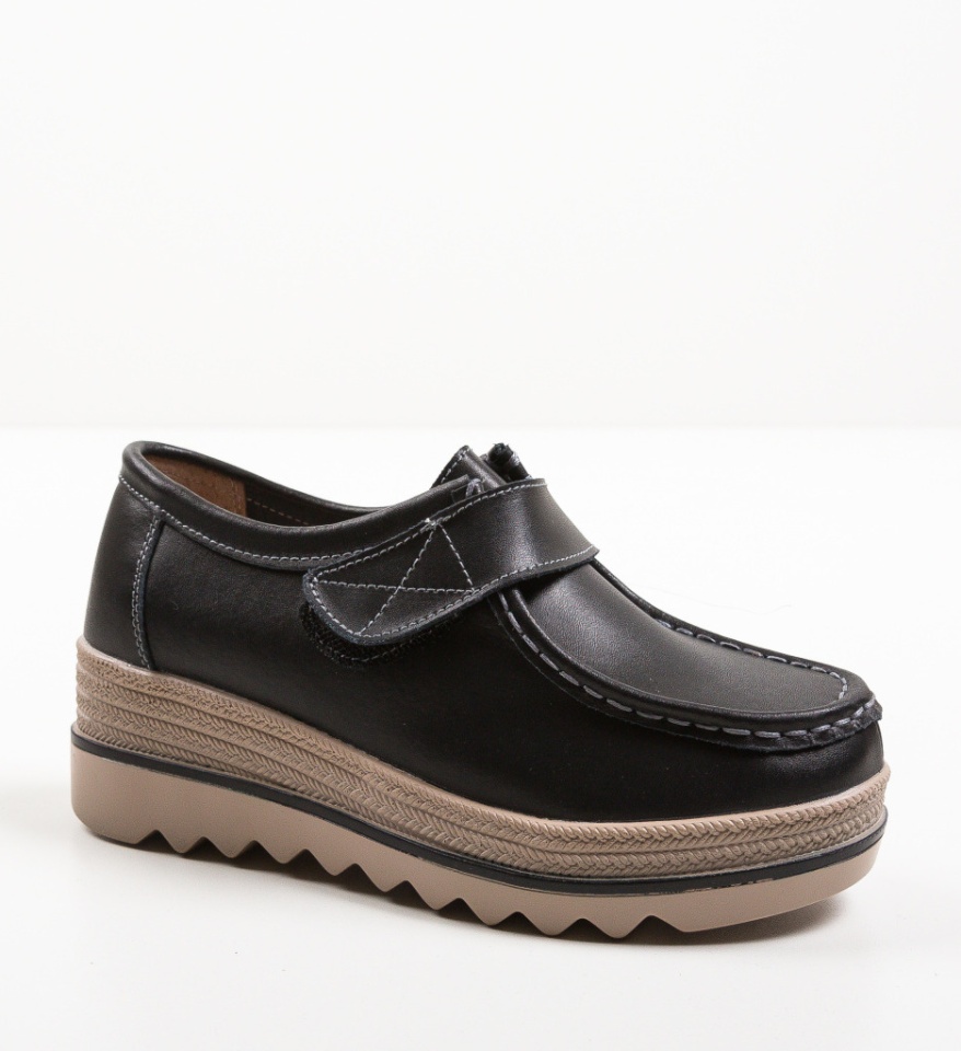 Pantofi Casual Straif Negri - Img 12