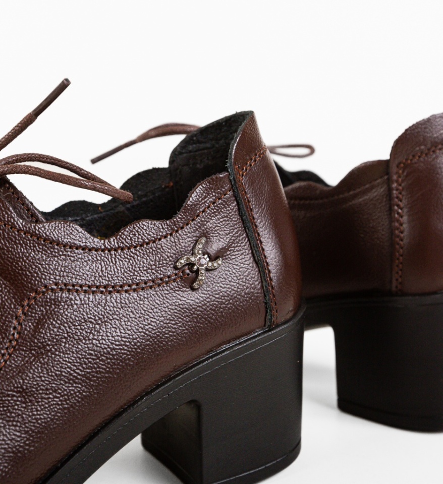 Pantofi Casual Tyborc Maro - Img 4