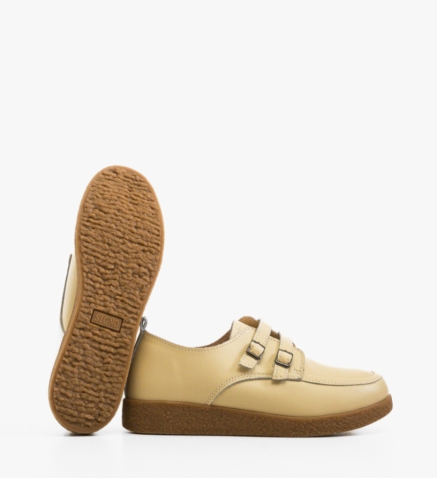 Pantofi Casual Tyche Bej - Img 3