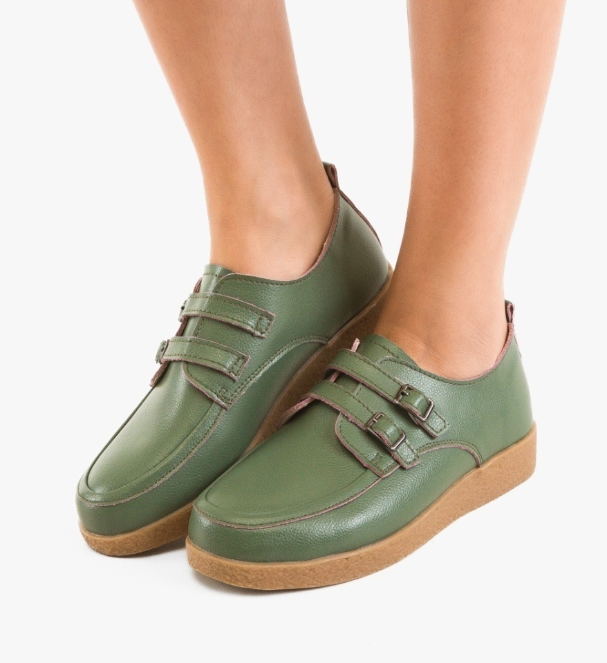 Pantofi Casual Tyche Verzi - Img 6
