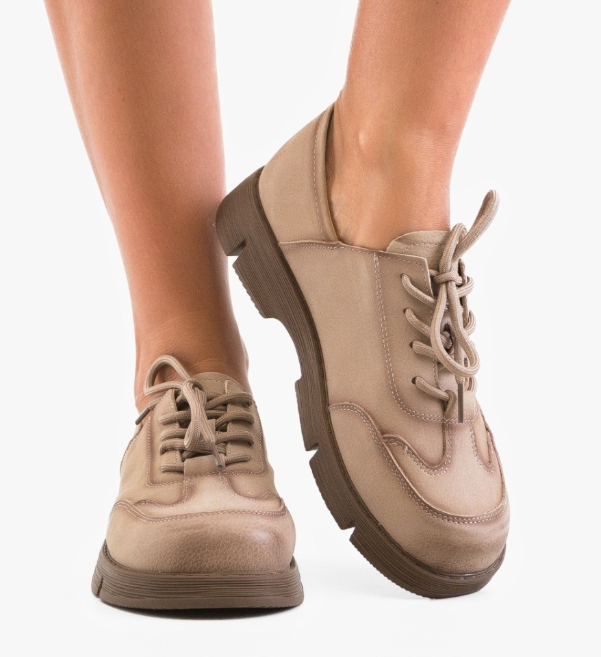 Pantofi Casual Verna Gri - Img 6