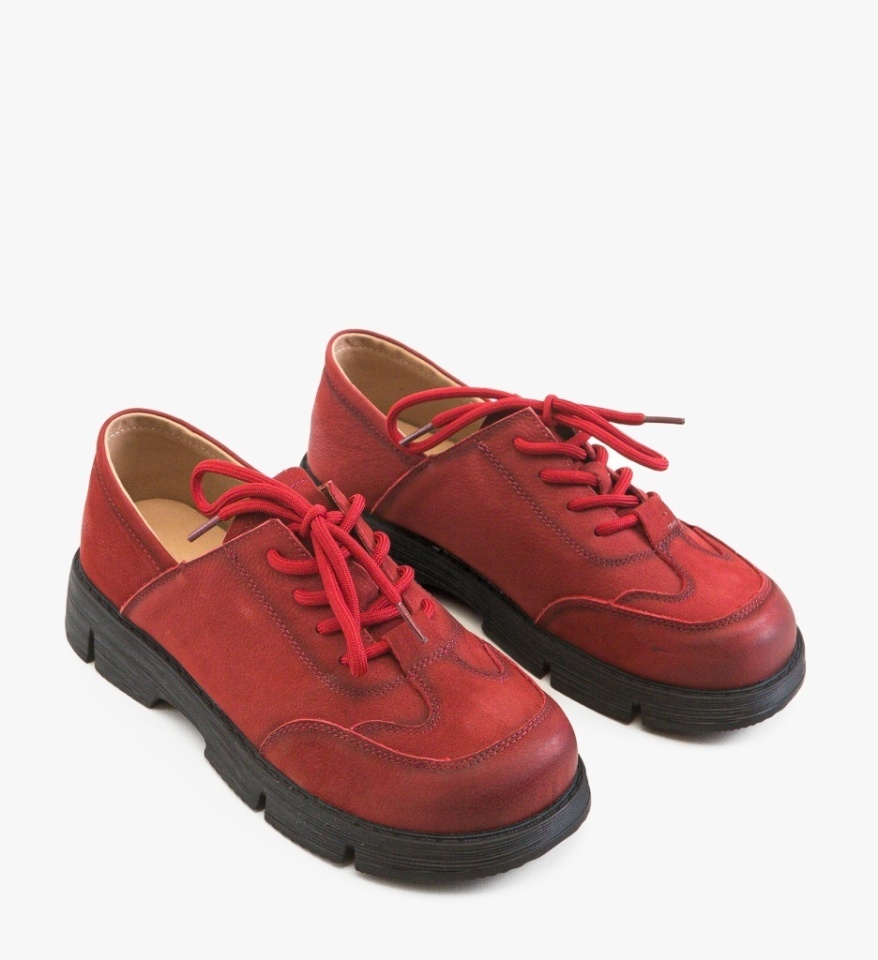 Pantofi Casual Verna Rosii - Img 2