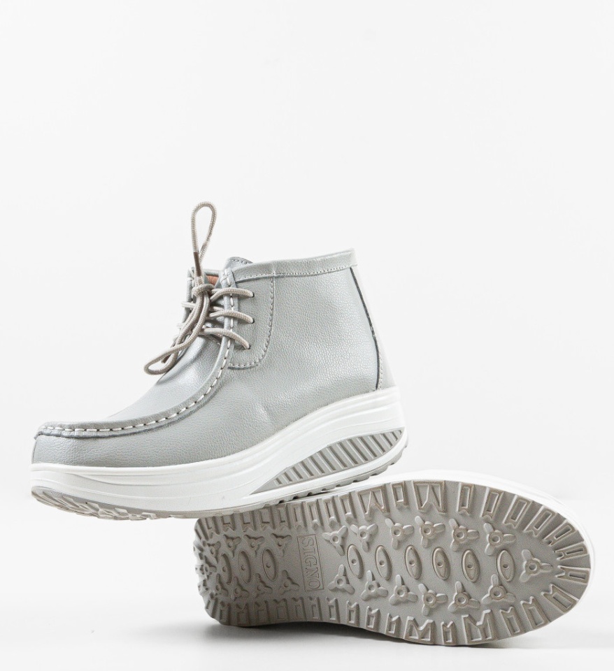 Pantofi Casual Vinto Gri - Img 14