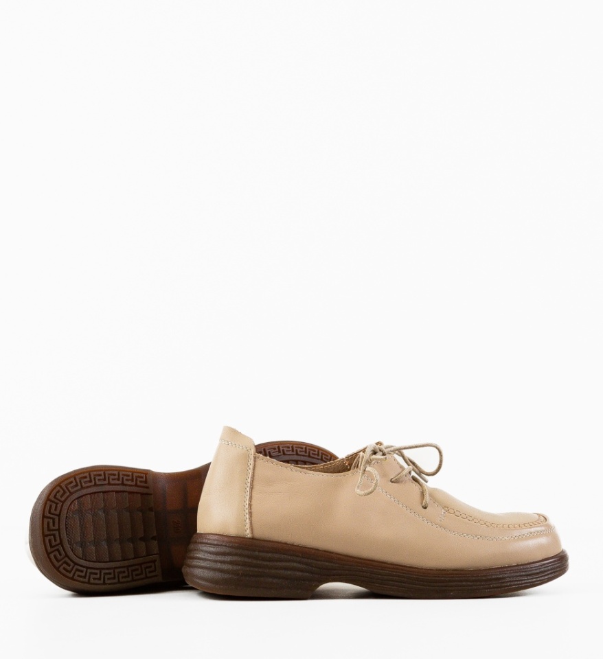 Pantofi Casual Vlobe Bej - Img 3