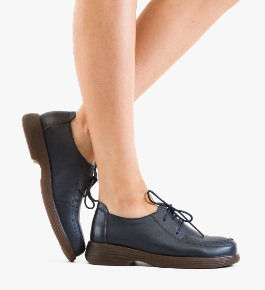 Pantofi Casual Vlobe Bleumarin - Img 2