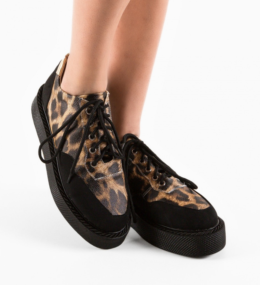 Pantofi Casual Vulpis Negri - Img 7