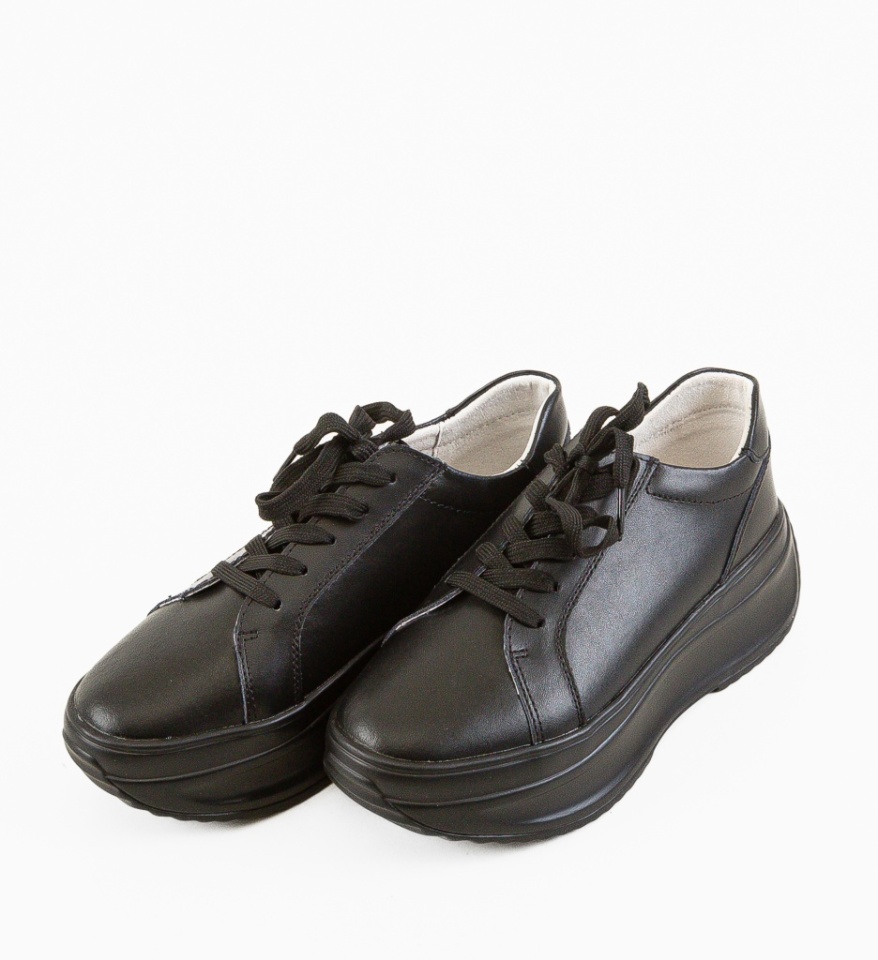 Pantofi Casual Yrna Negri - Img 5