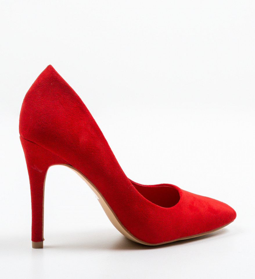 Pantofi Cerys Rosii