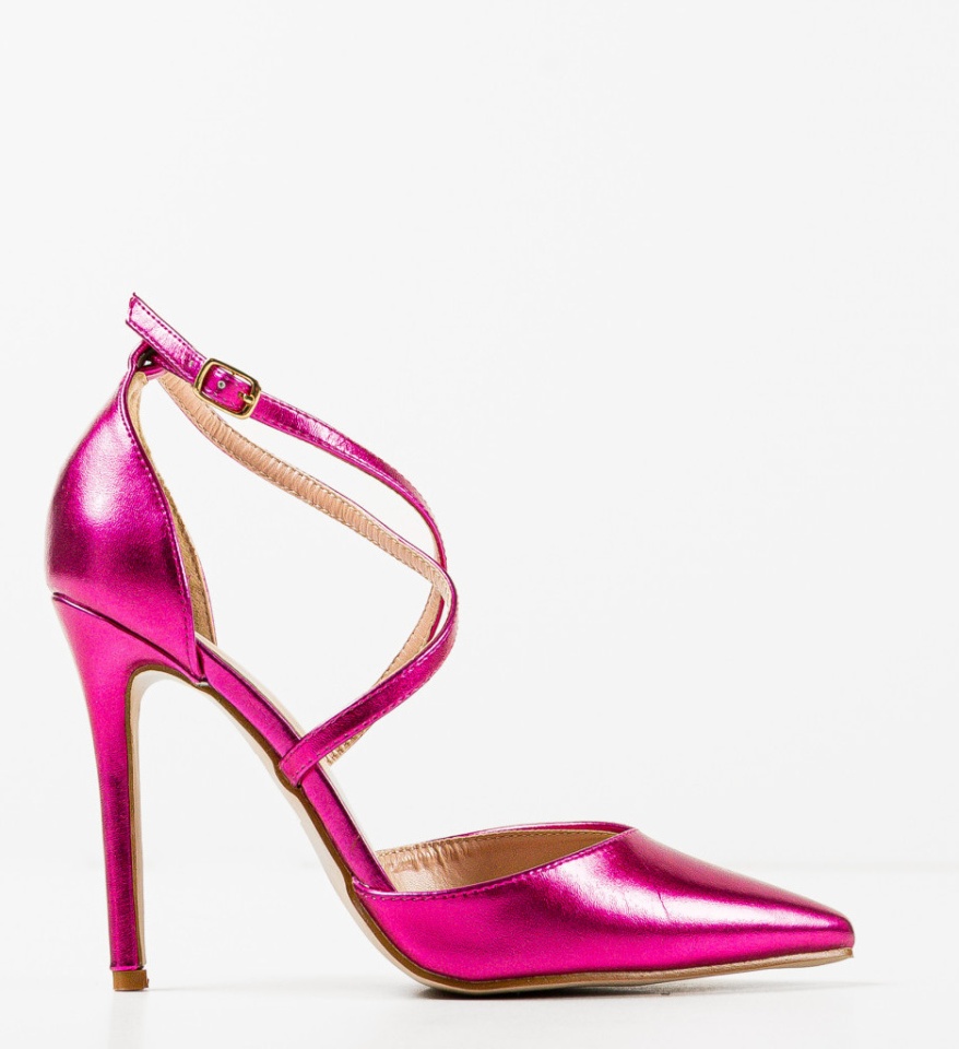 Pantofi cu toc Arpat Fuchsia - Img 7