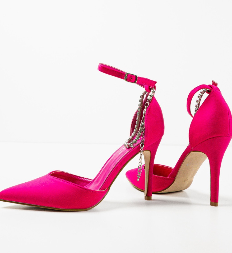Pantofi cu toc Kamiona Fuchsia - Img 10