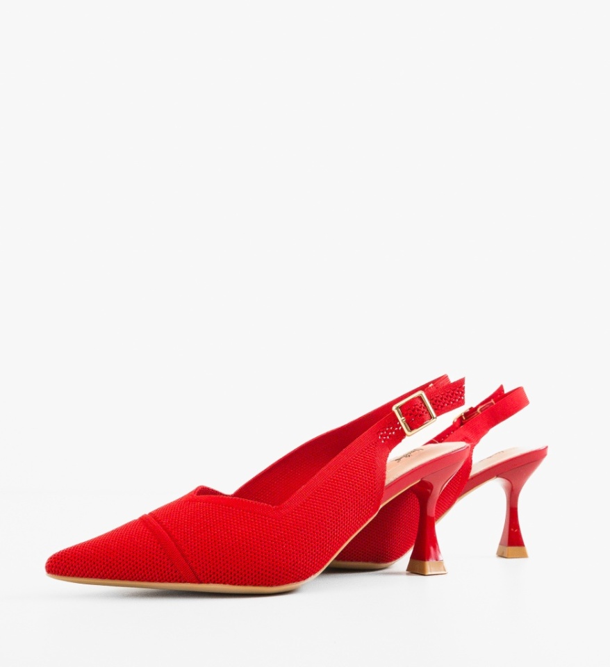 Pantofi dama Aadam Rosii - Img 2