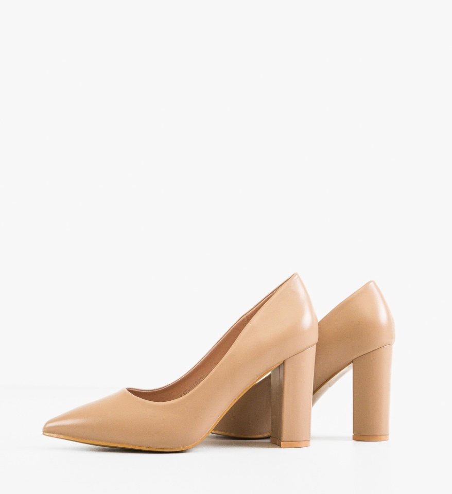 Pantofi dama Athena Nude - Img 2