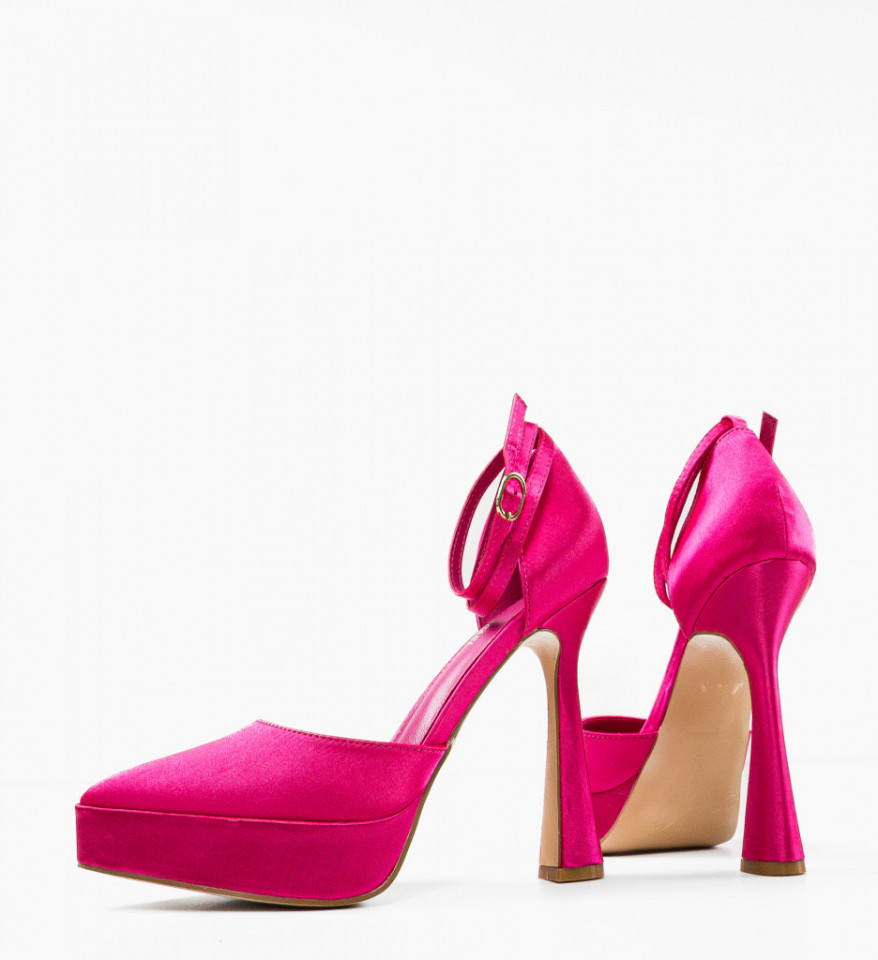 Pantofi dama Bartosz Fuchsia - Img 4