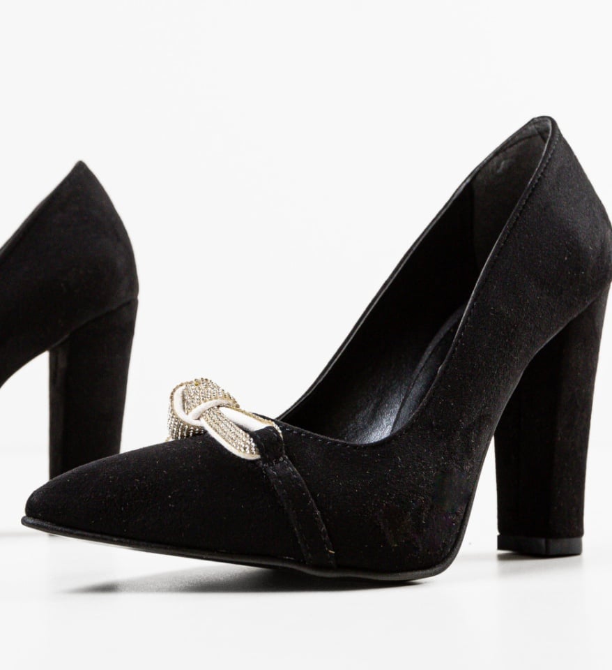 Pantofi dama Birline Negri - Img 2