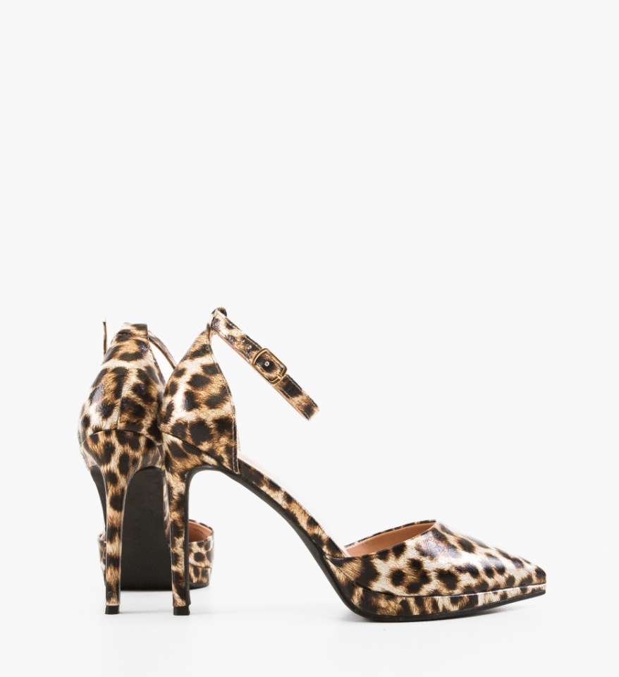 Pantofi dama Blaine Animal Print - Img 4