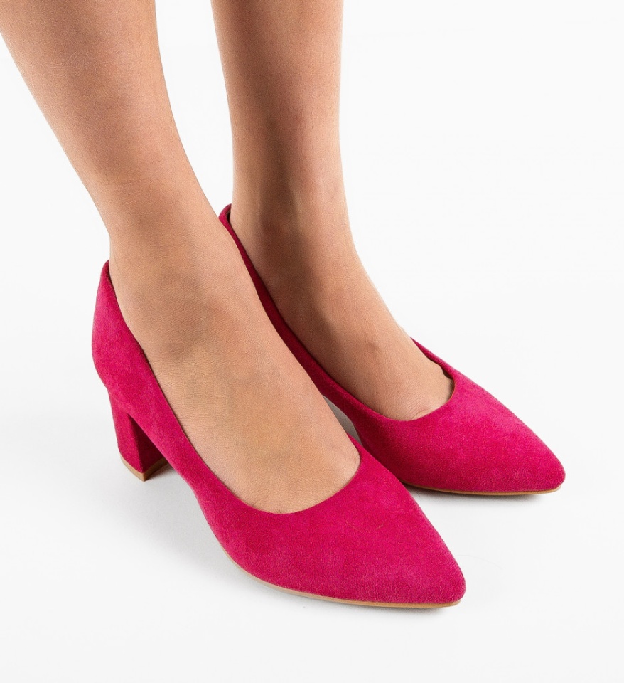 Pantofi dama Brook Fuchsia - Img 5