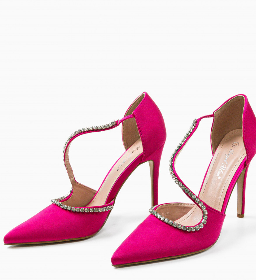 Pantofi dama Carter Fuchsia - Img 2