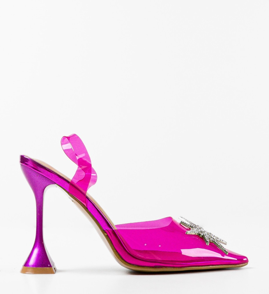 Pantofi dama Eddie Fuchsia - Img 9