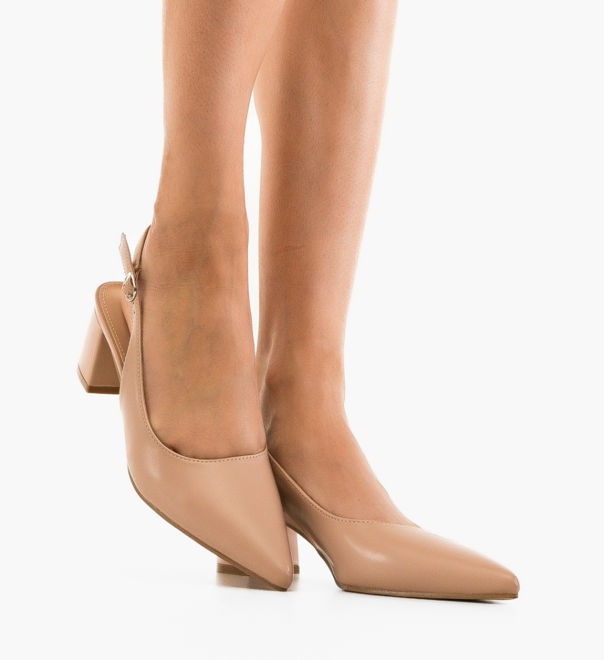 Pantofi dama Ellery Nude - Img 6
