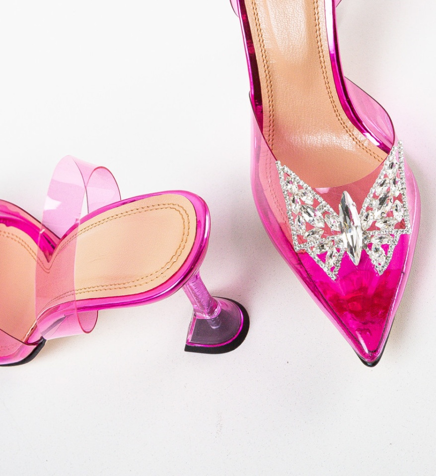 Pantofi dama Fazan Fuchsia - Img 12