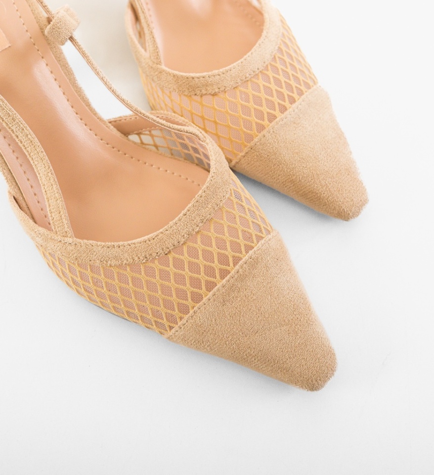 Pantofi dama Felix Khaki - Img 2