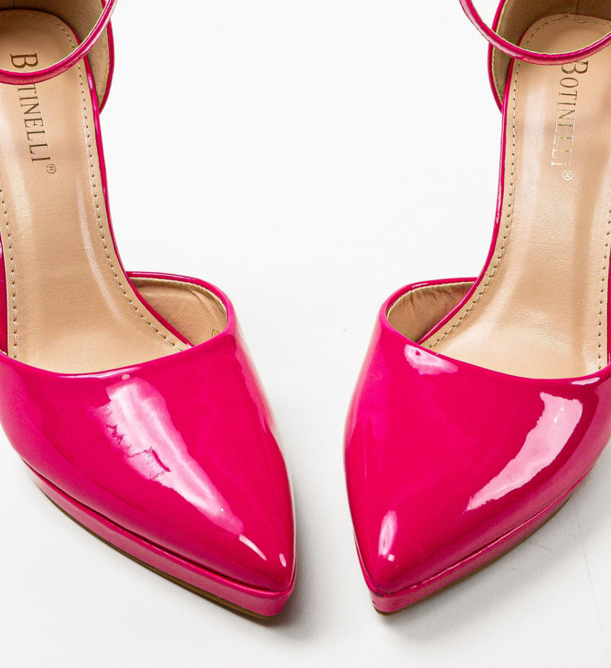 Pantofi dama Fernanda Fuchsia - Img 2