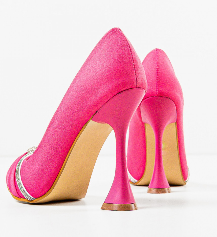 Pantofi dama Finko Fuchsia - Img 3