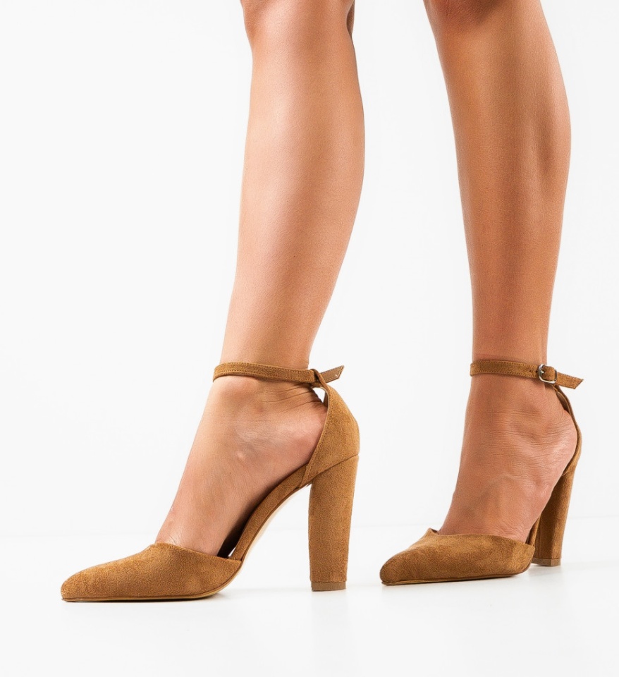 Pantofi dama Gizmo Camel - Img 4