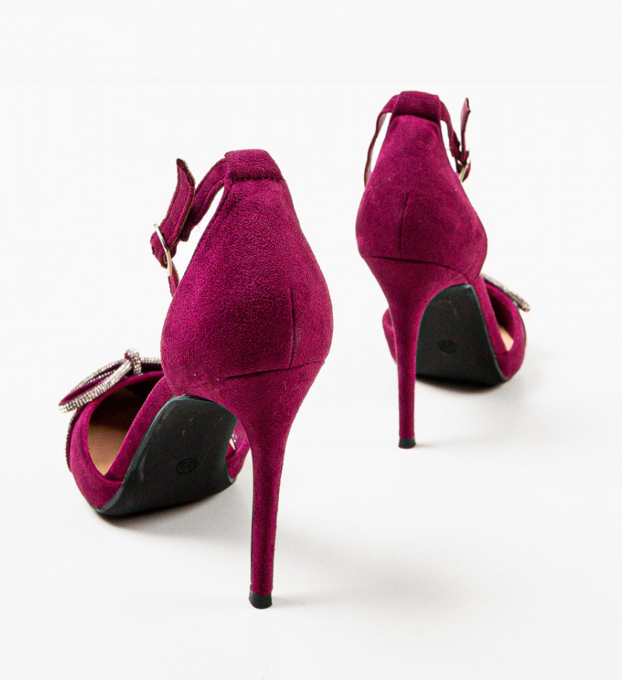 Pantofi dama Gloves Mov - Img 4