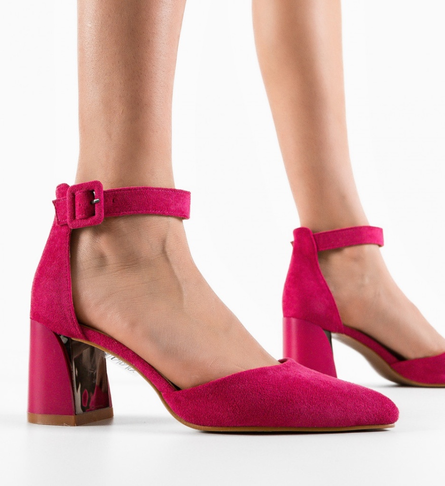 Pantofi dama Gora Fuchsia - Img 4