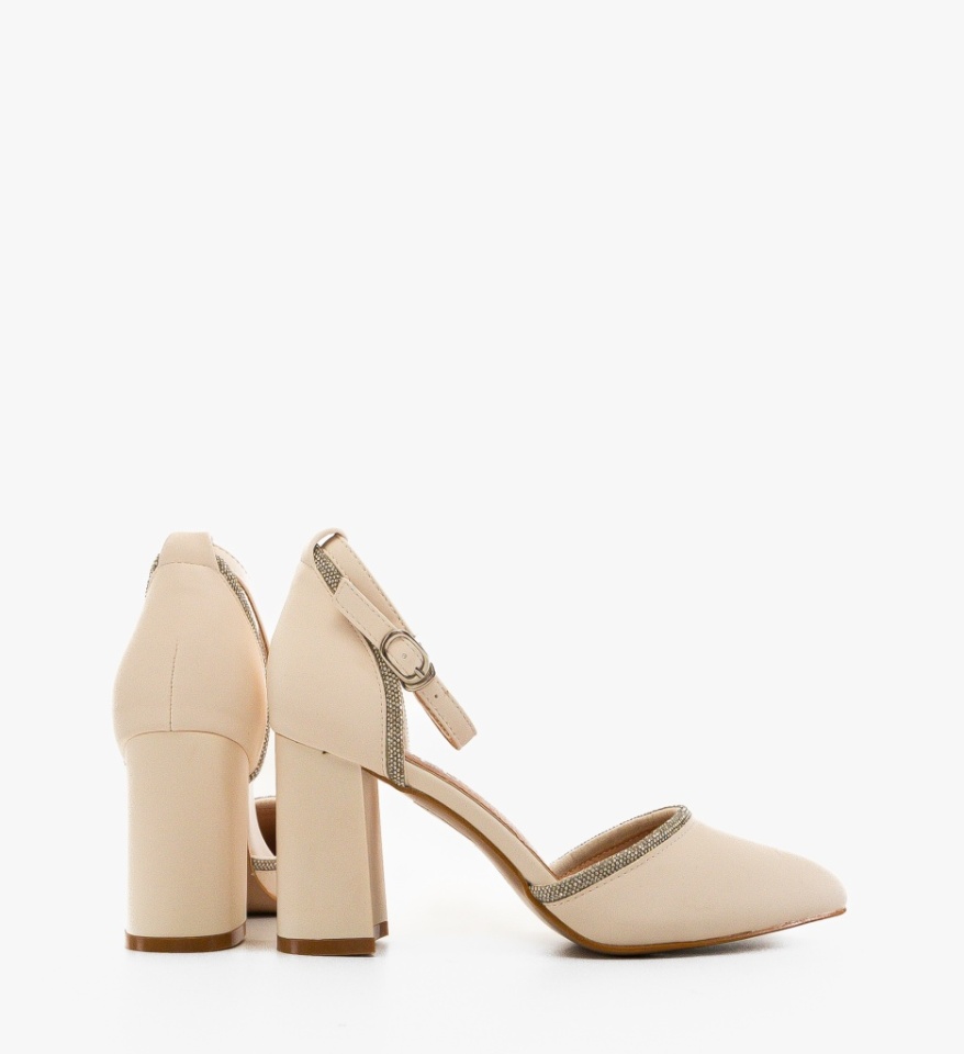 Pantofi dama Jaden Bej - Img 3