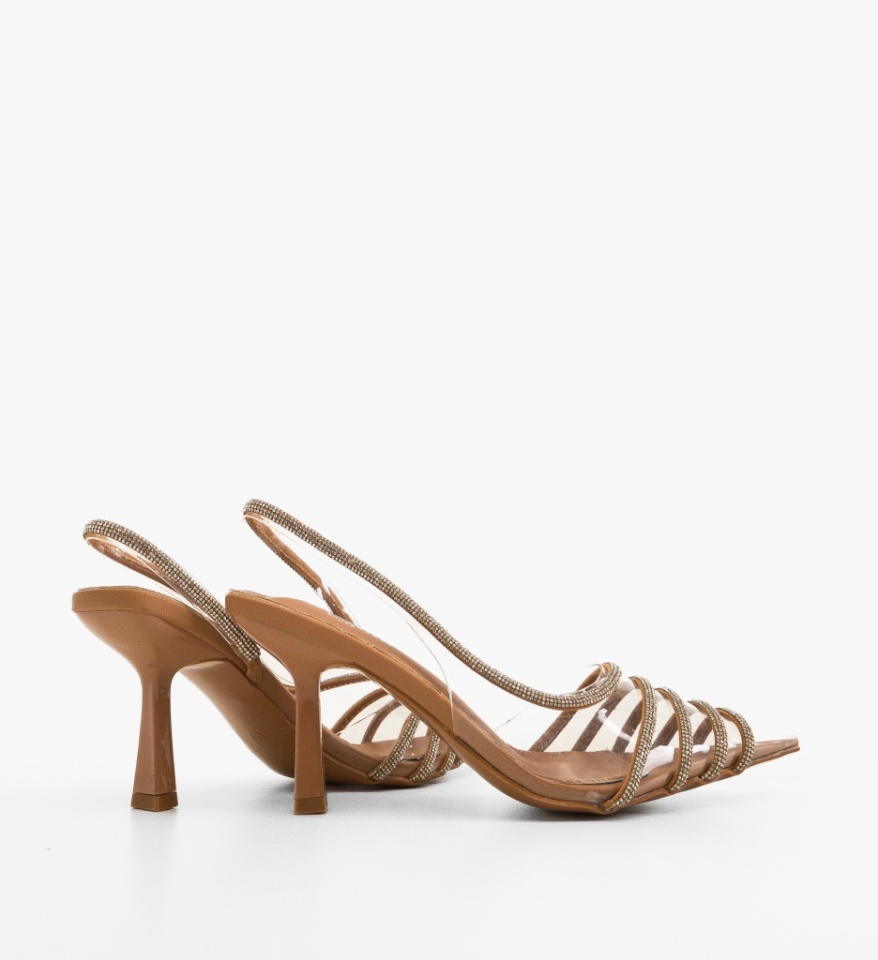 Pantofi dama Jadore Camel - Img 4