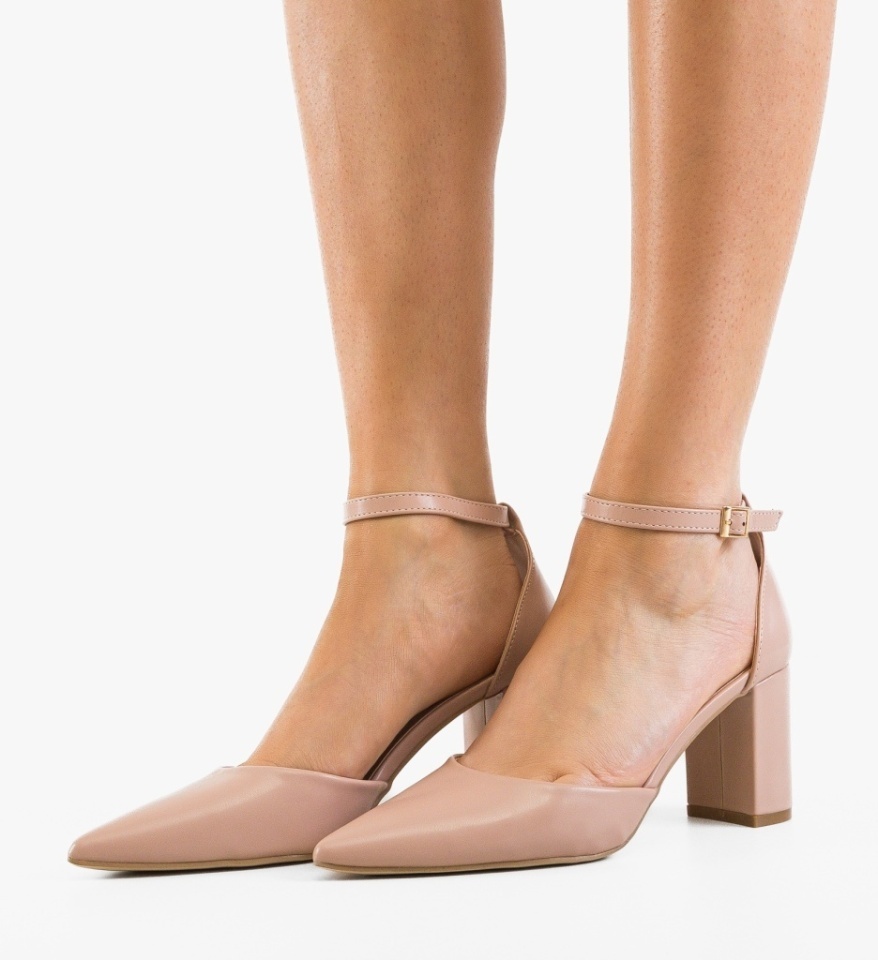Pantofi dama Jalapen Nude - Img 4