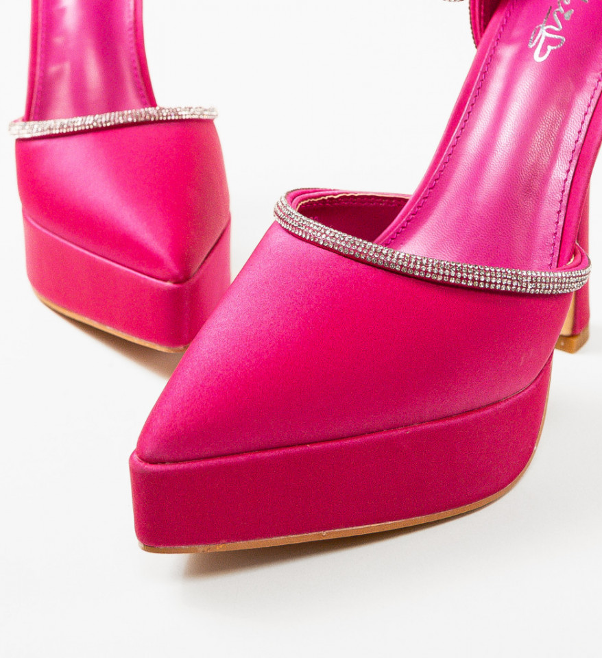Pantofi dama Jaleh Fuchsia - Img 3