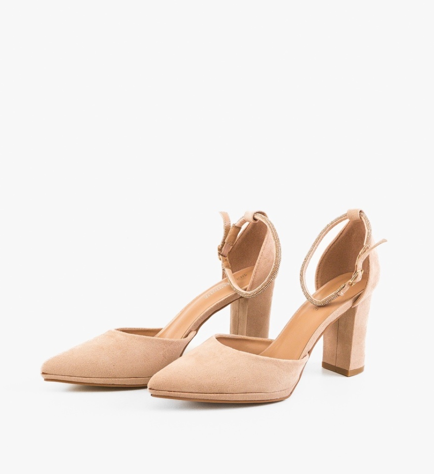 Pantofi dama Kobe Bej - Img 3