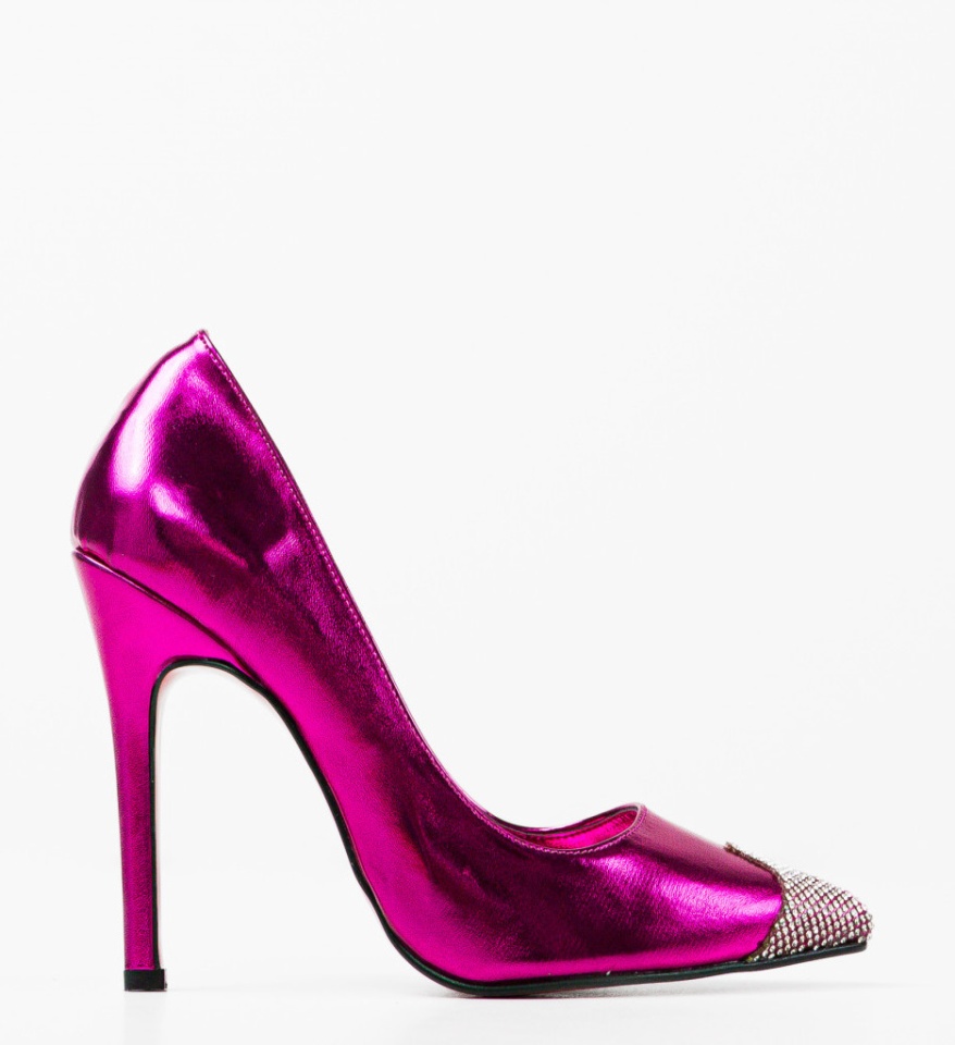 Pantofi dama Laputc Fuchsia - Img 7