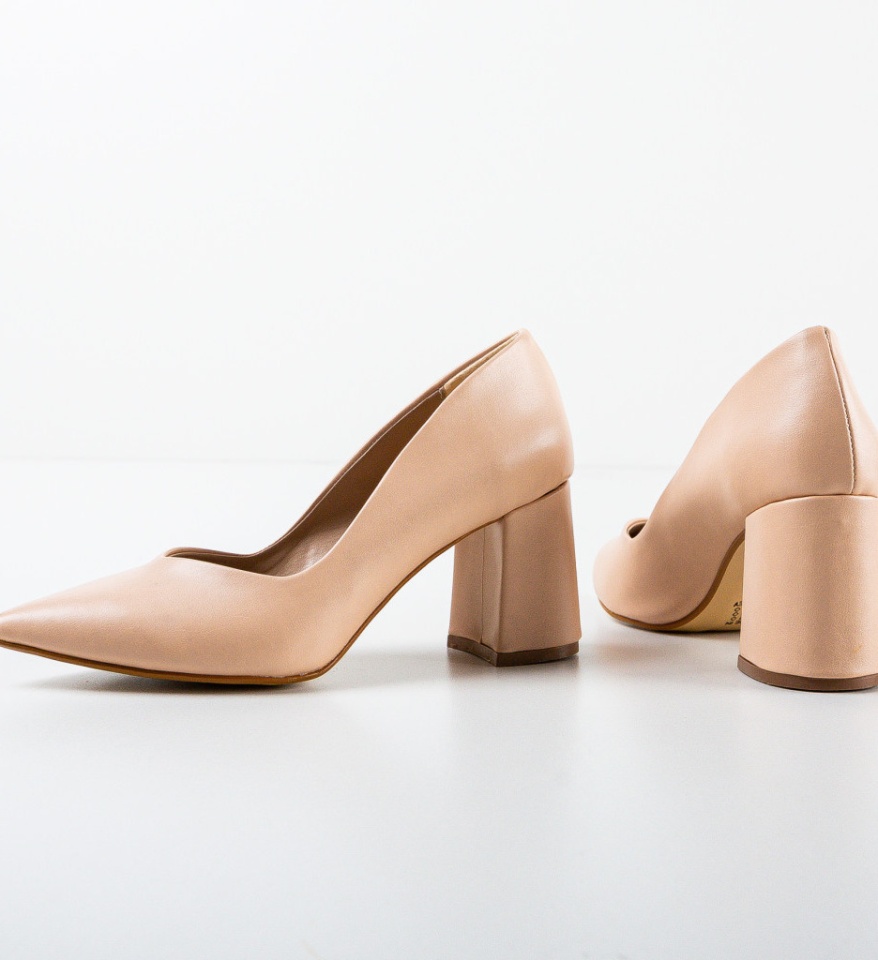 Pantofi dama Lilly Bej - Img 10