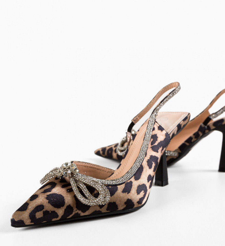 Pantofi dama Maish Animal Print - Img 2
