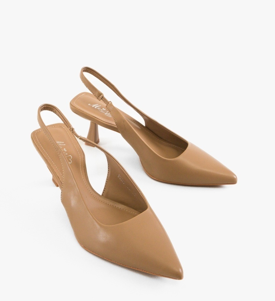 Pantofi dama Massey Khaki - Img 4
