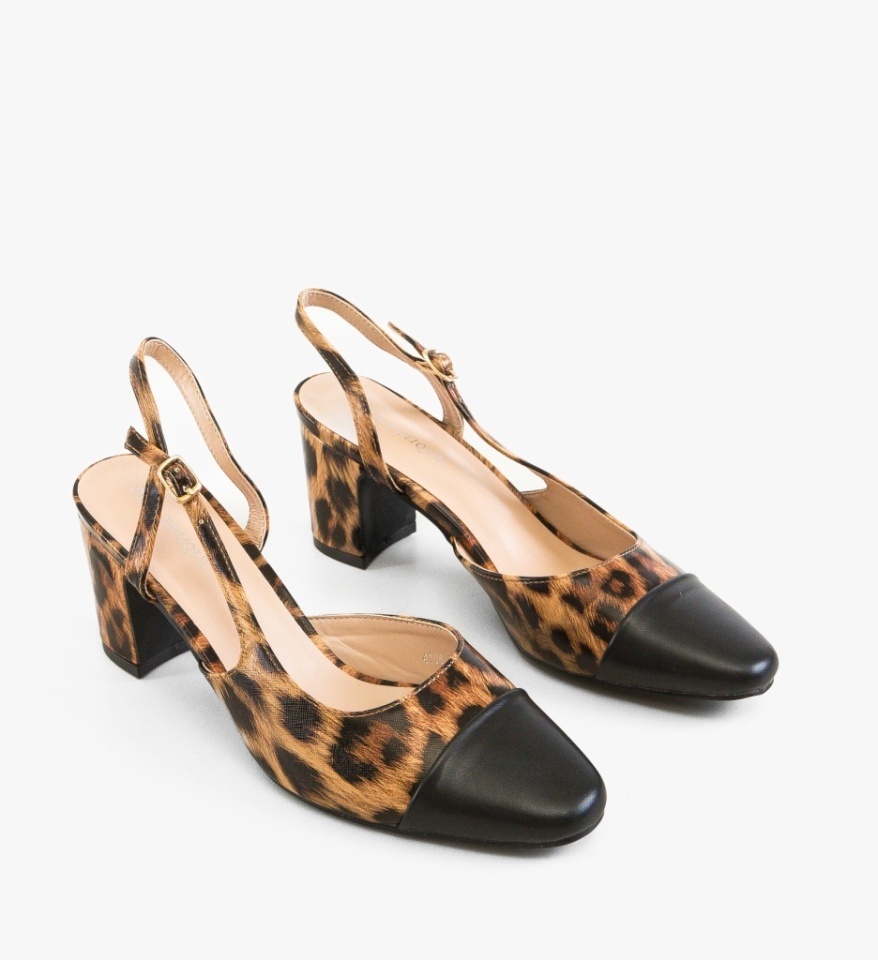 Pantofi dama Miles Animal Print - Img 2
