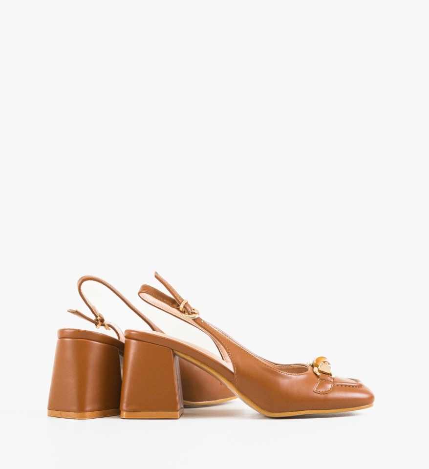 Pantofi dama Nasee Camel - Img 5
