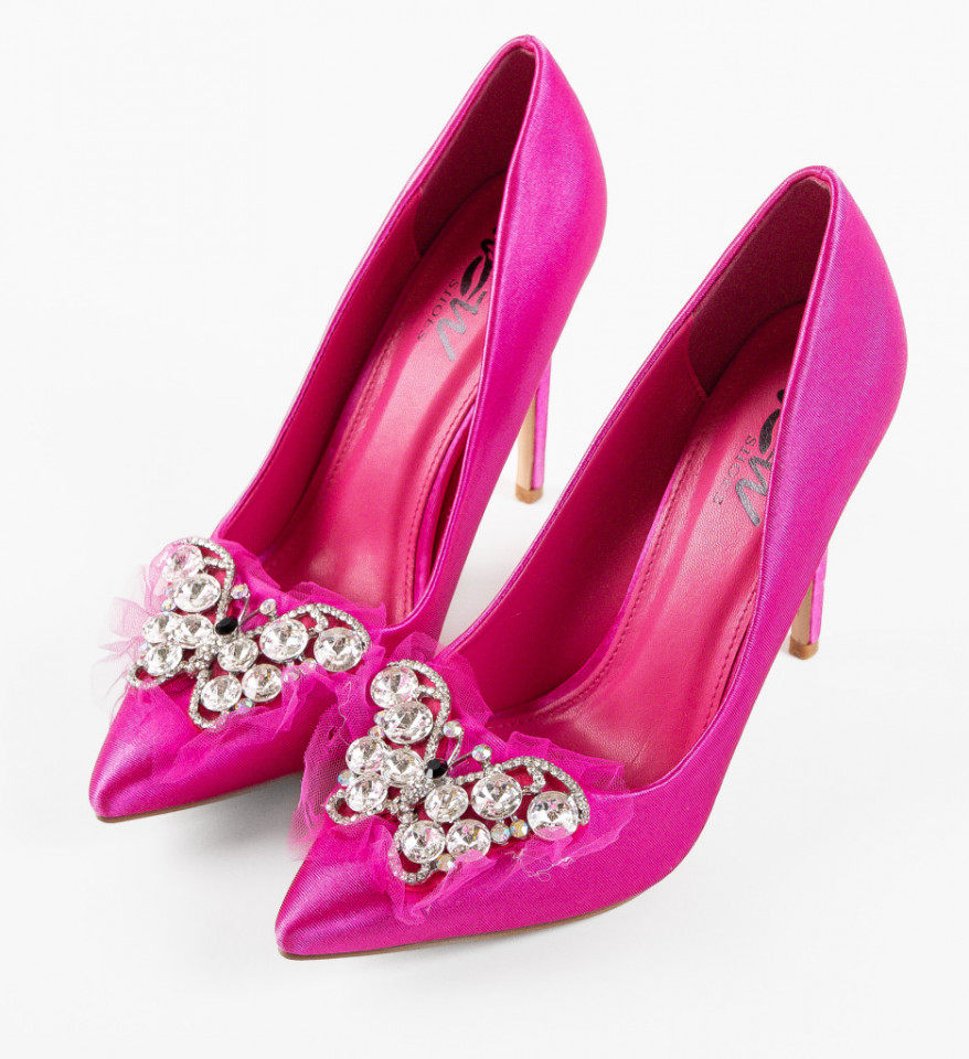 Pantofi dama Neanyta Fuchsia - Img 4