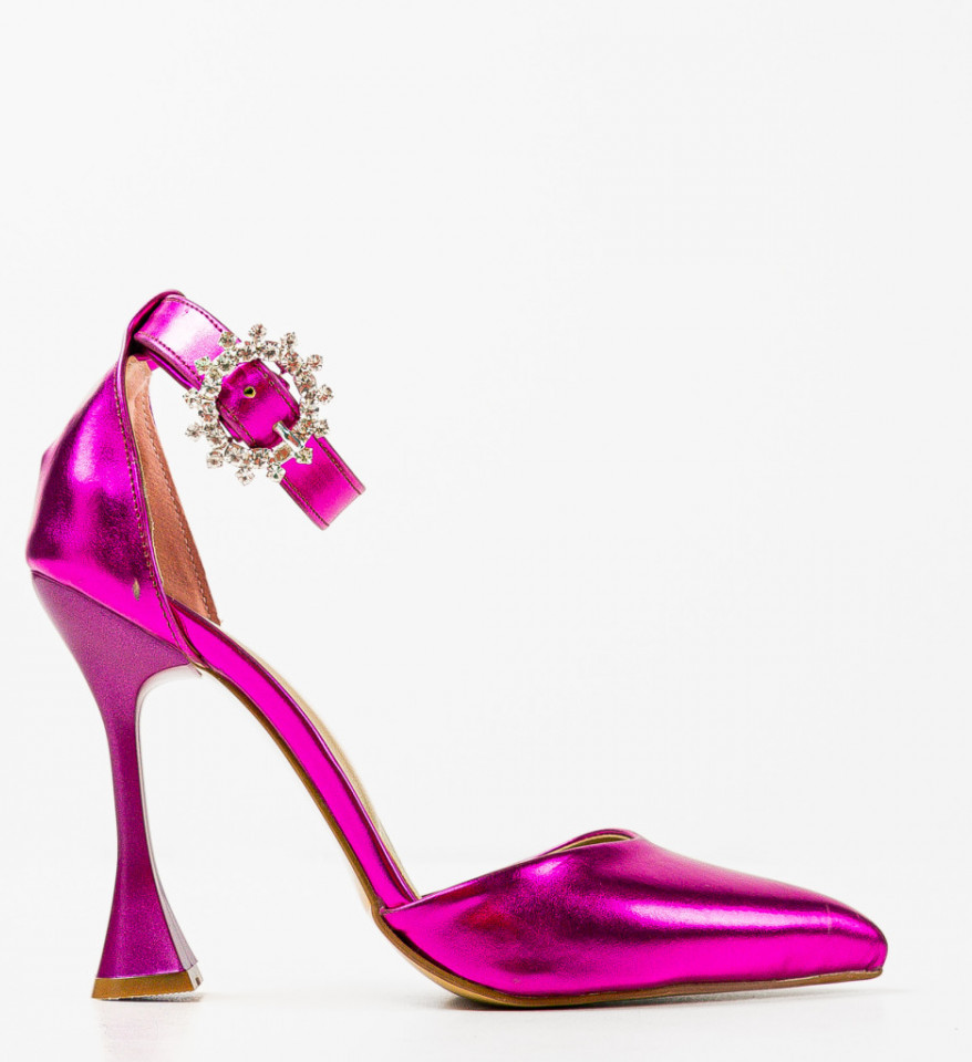 Pantofi dama Nonac Fuchsia 2