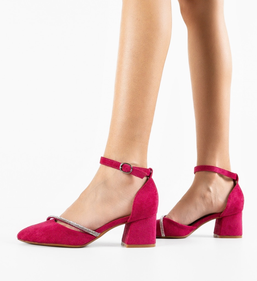 Pantofi dama Pamela Fuchsia - Img 8